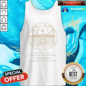TEISANSO Twin Islands Milkery Present Great Universe Patrolling Satellite Hotel tank-top