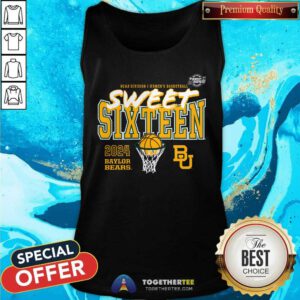 Baylor Bears 2024 NCAA Women's Basketball Tournament March Madness Sweet 16 Fast Break tank-top