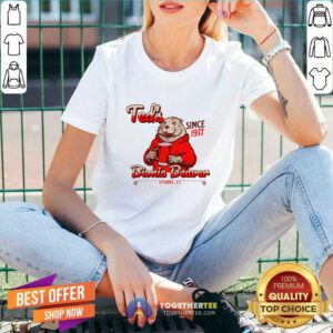 Ted's Since 1977 Bionic Beaver v-neck