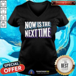 SUFFS Now Is The Next Time v-neck