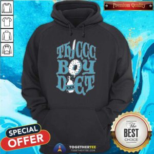 Thiccc Boy Diet Knife Donut Poison Hoodie