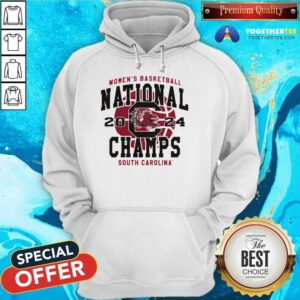 South Carolina Gamecocks 2024 NCAA Women's Basketball National Champions hoodie