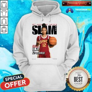 SLAM Cover 30th Anniversary Takeover Juju Watkins LA Dreams Hoodie