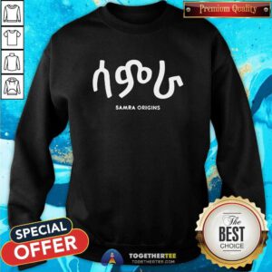 Samra Origins sweatshirt