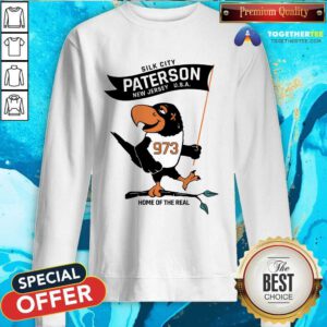 Silk City Paterson New Jersey Home Of The Real sweatshirt