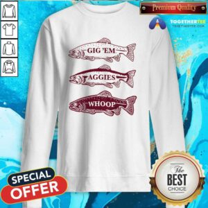 Texas A&M Aggie Triple Fish Sweatshirt
