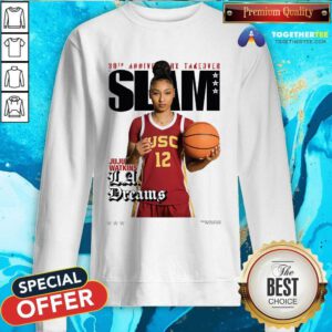 SLAM Cover 30th Anniversary Takeover Juju Watkins LA Dreams Sweatshirt