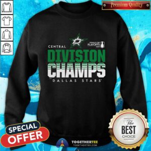 Dallas Stars 2024 Central Division Champions Sweatshirt
