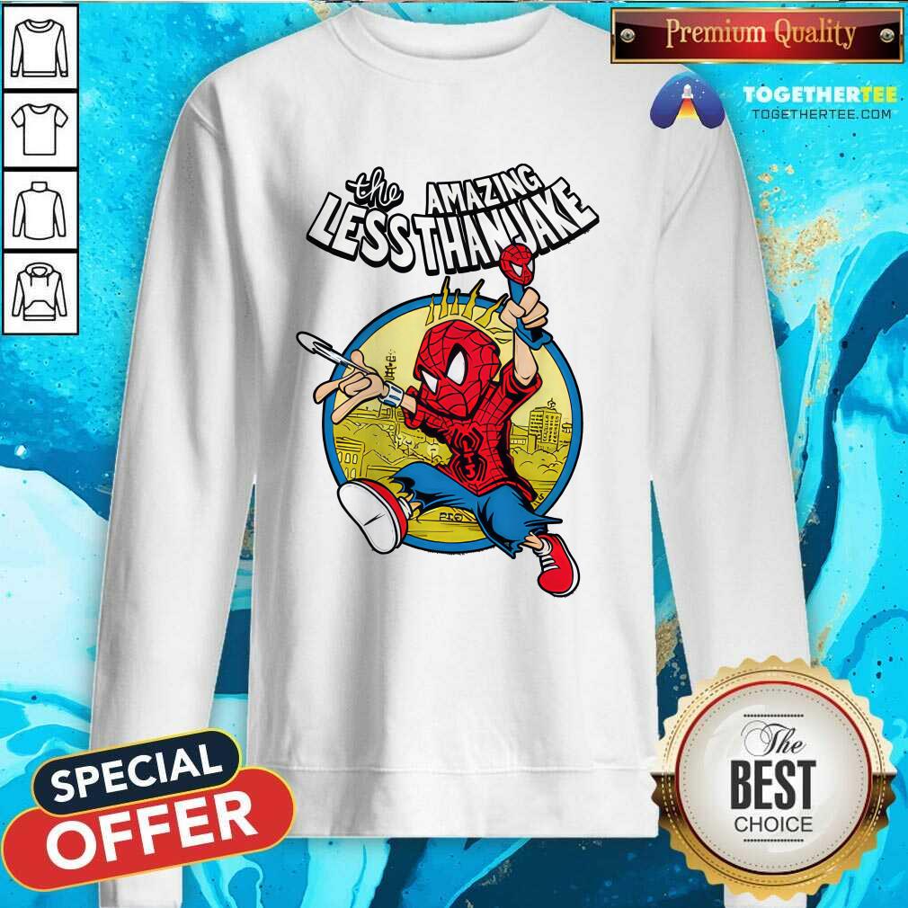 The Amazing Spider-man Less Than Jake sweatshirt