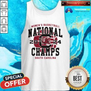 South Carolina Gamecocks 2024 NCAA Women's Basketball National Champions tank-top