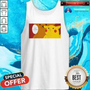 Pokemon Pikachu Pika Ceebs I Want To Go Home tank-top