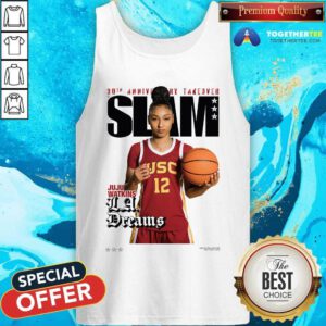 SLAM Cover 30th Anniversary Takeover Juju Watkins LA Dreams Tank-top