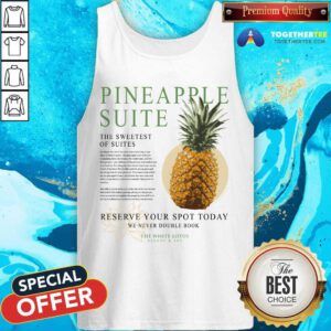 The White Lotus Pineapple Suit Tank-top