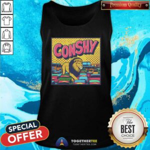 Conshy Lion in Traffic Tank-top