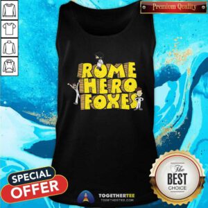 Rome Hero Foxes Schoolhouse Tank-top