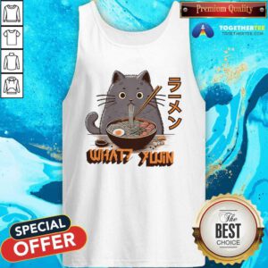 Ramen Cat What Yujin Tank-top