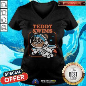 Teddy Swims Swimmy Astronaut V-neck