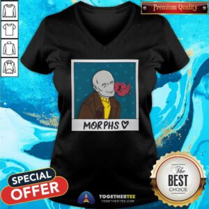 Shapeshifter Friends Morphs V-neck
