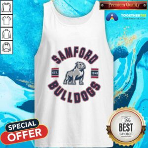 Awesome Samford Bulldogs Est 1841 Tank-top