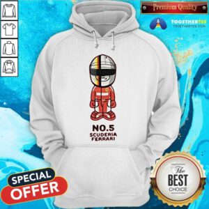 Great Scuderia Ferrari Kids 2017 Sebastian Vettel Driver Hoodie
