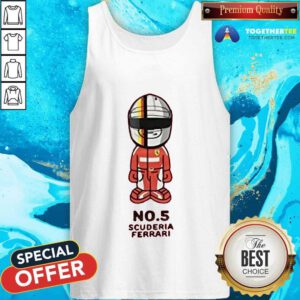 Great Scuderia Ferrari Kids 2017 Sebastian Vettel Driver Tank-top
