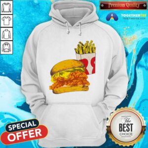 Great Street Food Reds Burger & Chips Hoodie