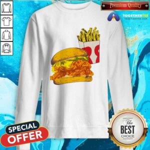 Great Street Food Reds Burger & Chips Sweatshirt
