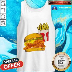 Great Street Food Reds Burger & Chips Tank-top