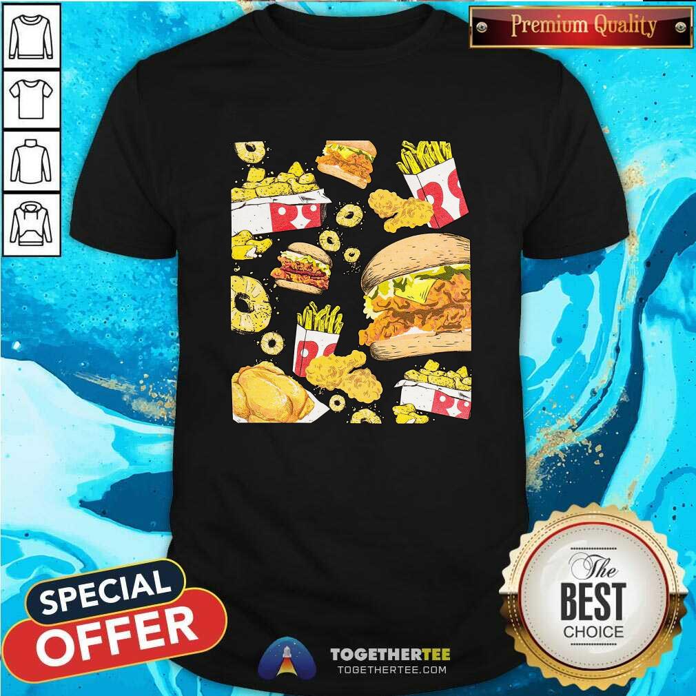 Great Street Food Reds Menu T-shirt