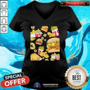 Great Street Food Reds Menu V-neck