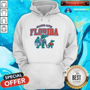 Great University Of Florida Grandpa Gators Hoodie