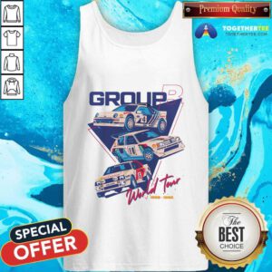 Group World Tour Rally 1982 -1986 Tank-top