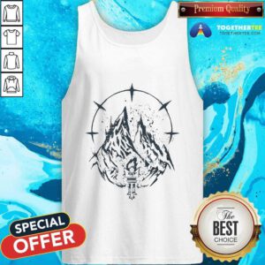 Mystery Stars Mountain Tank-top