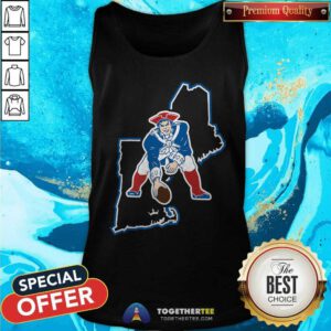 New England Patriots Crown Tank-top