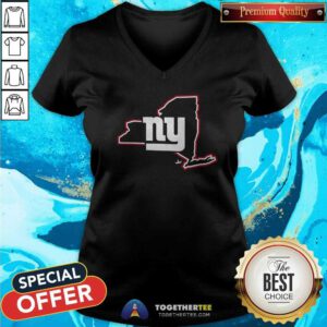 New York Giants Crown V-neck
