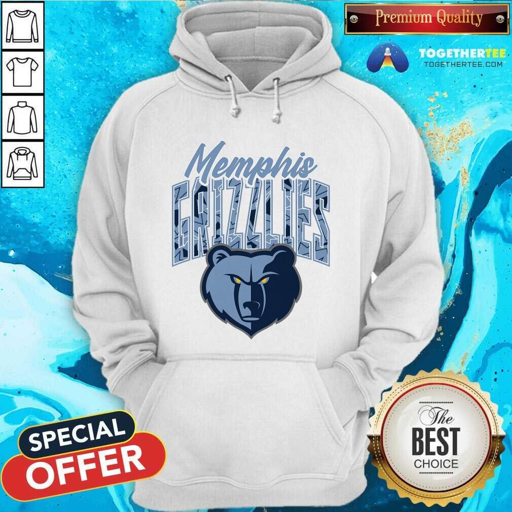 Nice Memphis Grizzlies Navy Tri-Ball Hoodie