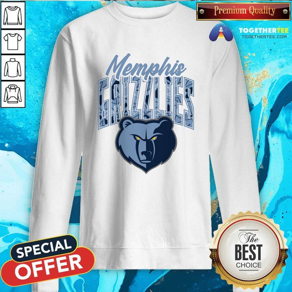 Nice Memphis Grizzlies Navy Tri-Ball Sweatshirt