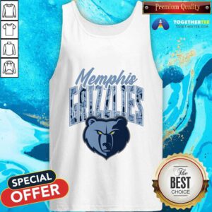 Nice Memphis Grizzlies Navy Tri-Ball Tank-top