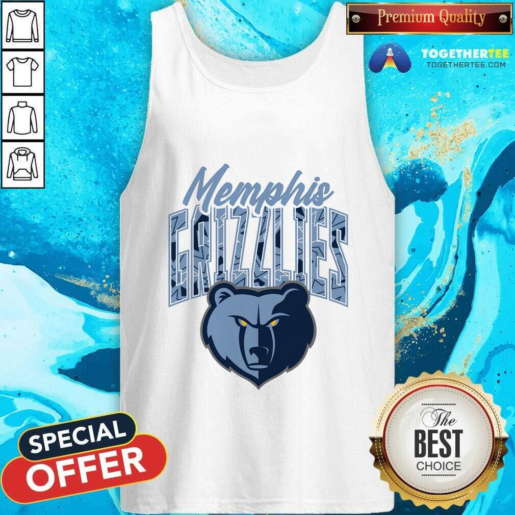 Nice Memphis Grizzlies Navy Tri-Ball Tank-top