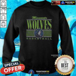 Nice Minnesota Timberwolves Basketball Sweatshirt