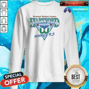 Nice National Hockey League Hartford Whalers Since 1979 Sweatshirt
