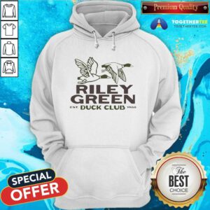 Nice Riley Green Est Duck Club 1988 Hoodie