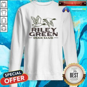 Nice Riley Green Est Duck Club 1988 Sweatshirt