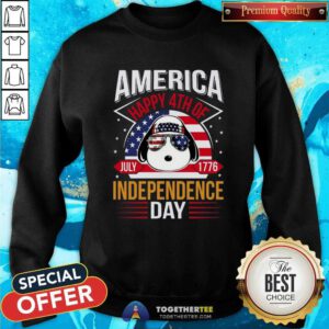 Nice Snoopy America Independence Day Happy 4th Of July Sweatshirt