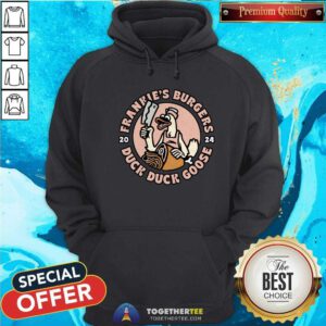 Official Duck Duck Goose X Frankie’s Burgers Hoodie