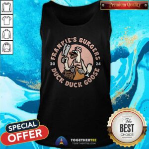 Official Duck Duck Goose X Frankie’s Burgers Tank-top
