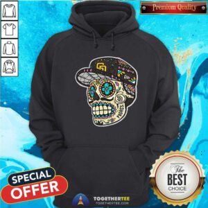 Official San Diego Padres New Era Sugar Skulls Hoodie