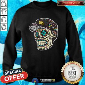 Official San Diego Padres New Era Sugar Skulls Sweatshirt