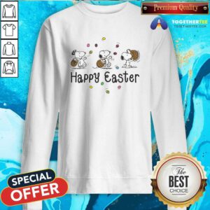 Official Snoopy Happy Easter Sweatshirt