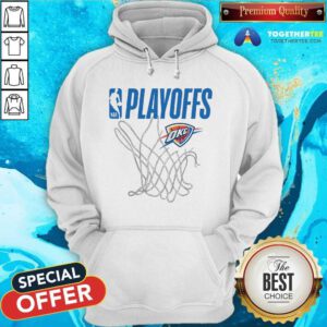 Oklahoma City Thunder 2023-2024 Playoff Net Hoodie